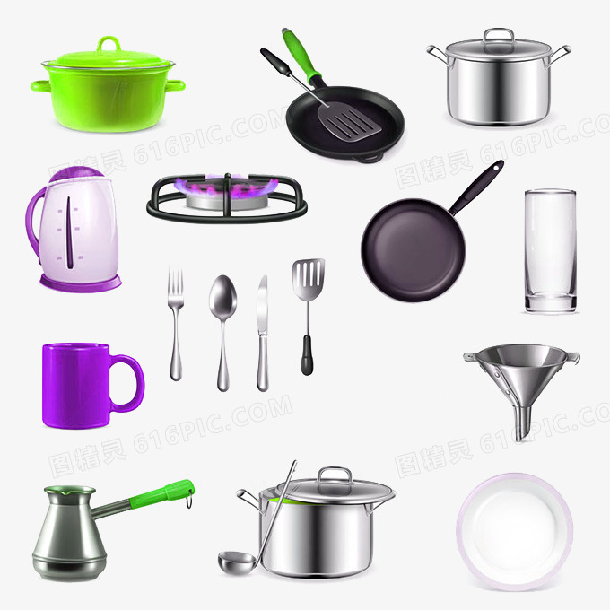 生活廚房用品高清圖片免費(fèi)下載，輕松提升設(shè)計(jì)質(zhì)感